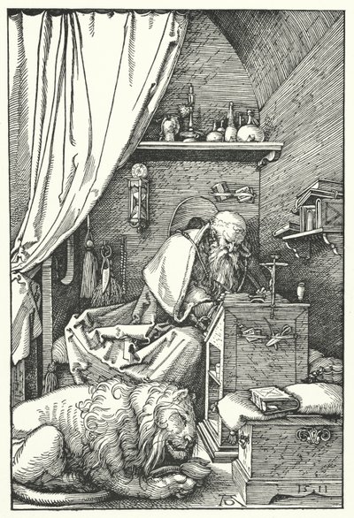 St Jerome in His Cell by Albrecht Dürer